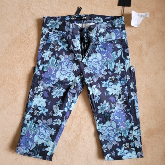 ELSE FLORAL SKINNY JEANS SIZE 26w - Picture 3 of 11